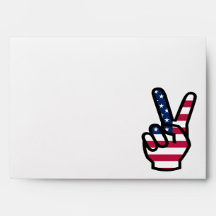 Enveloppe US Victory Sign