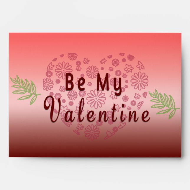 Enveloppe valentine (Devant)