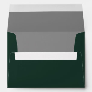 Enveloppe Vert émeraude