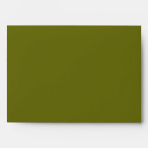 Enveloppe verte 5x7 à l'extérieur Brown Vintage à 