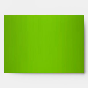Enveloppe Verte à rayures noires et blanches