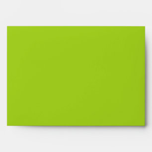 Enveloppe verte de coutume de signe de paix