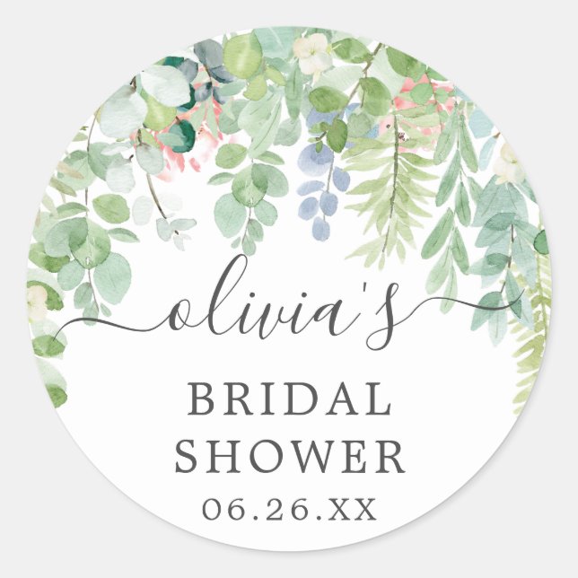 Enveloppe verte douce Favoriser les autocollants (Devant)