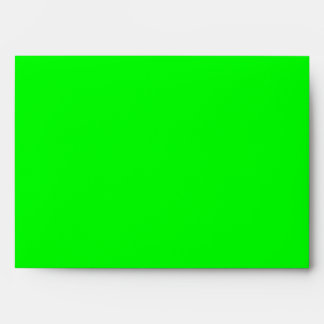 Enveloppe verte Neon