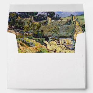 Enveloppe Vincent Van Gogh - Chalets de chaume à Cordeville