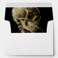 Vincent van Gogh - Crâne avec cigarette brûlante