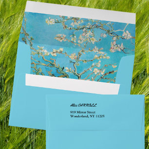Enveloppe Vincent van Gogh - Floraison des amandiers
