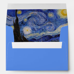 Enveloppe Vincent Van Gogh - La nuit étoilée