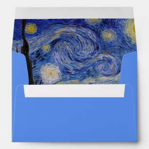 Enveloppe Vincent Van Gogh - La nuit étoilée