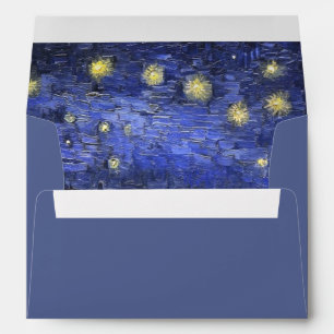 Enveloppe Vincent Van Gogh Starry Night Over The Rhone