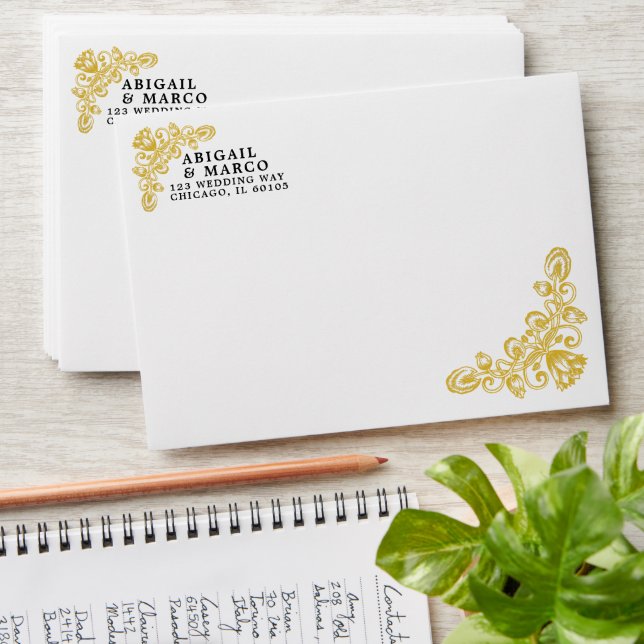 Enveloppe Vintage (Stacked)