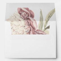 Vintage Peony Botanical Fine Art Mariage