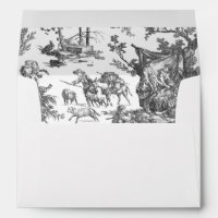 Vintage Rustique Ferme Français Toile-Noir & Blanc