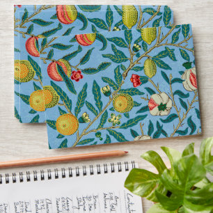 Enveloppe Vintage William Morris Four Fruits motif floral