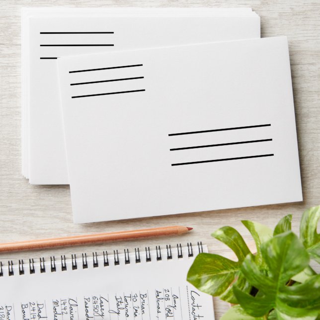 Enveloppe Vision faible (Stacked)