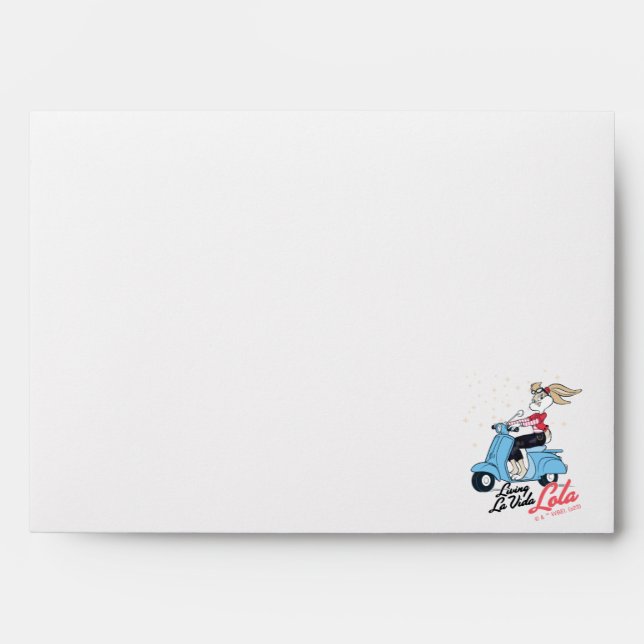 Enveloppe Vivre La Vida Lola Scooter Graphic (Devant)