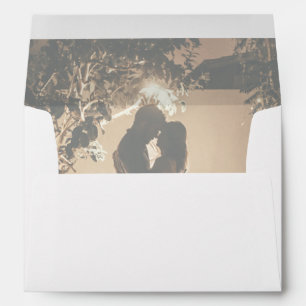 Enveloppe Vos propres photos ont disparu 5x7 Faire-part de m
