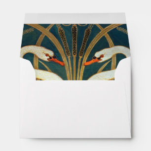 Enveloppe Walter Crane Swan