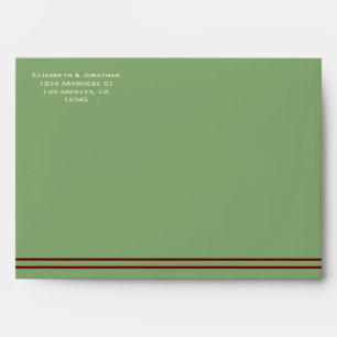 Enveloppe Western Horseshoe Mariage