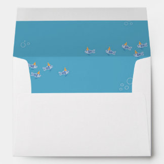 Enveloppe Whale of a Time Lined Envelope