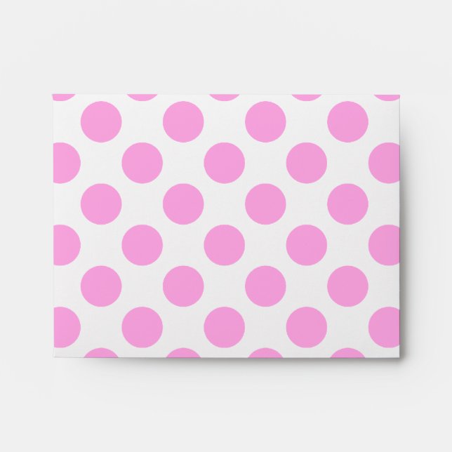 Enveloppe White Polka Dot A2 (Devant)