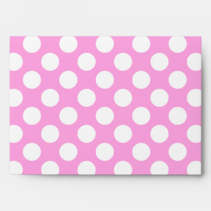 Enveloppe White Polka Dot A7