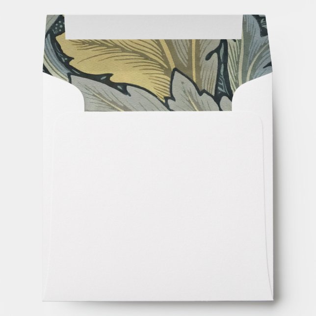 Enveloppe William Morris Acanthus Leaves (Dos (Bas))