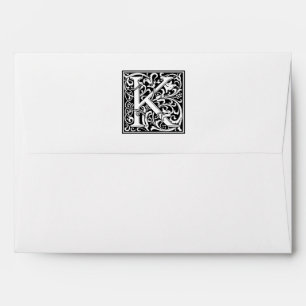 Enveloppe William Morris Alphabet "K"