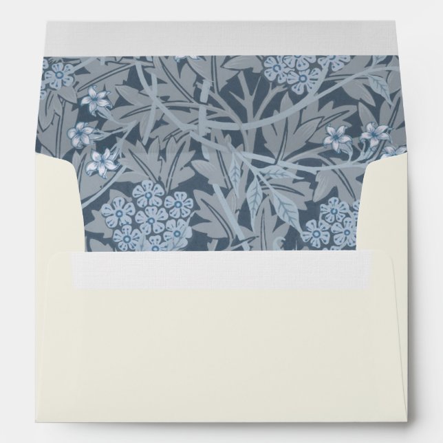 ENVELOPPE WILLIAM MORRIS ENVELOPE AVEC JASMINE DESIGN (Dos (Bas))