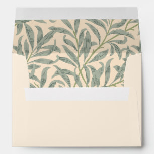 Enveloppe William Morris Willow Bough Motif botanique