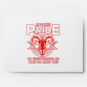 Enveloppe Womens Satanism Pagan Goat Satan