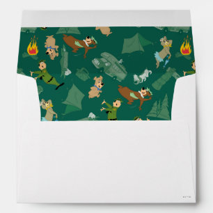 Enveloppe Yogi Bear et les amis Jellystone Park Camp Motif