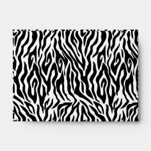 Enveloppe Zebra Print A6
