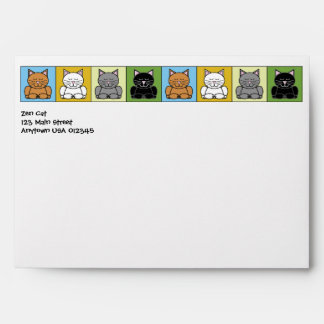 Enveloppe Zen Cat A7
