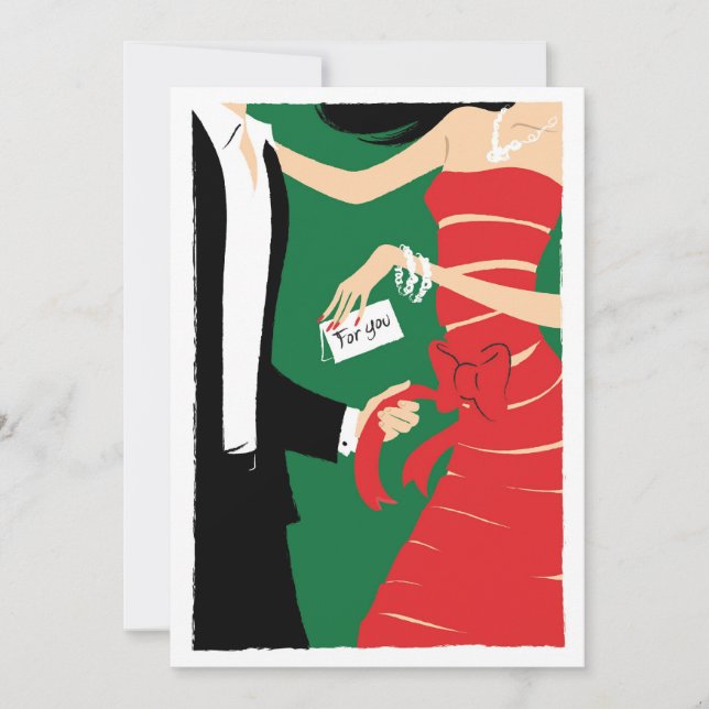 Enveloppée invitation (Devant)