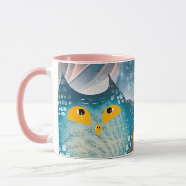Enveloppement amusant de la boue - Mug Amoureux de (Gauche)