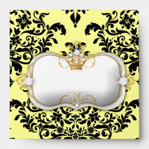 Enveloppes 311 Ciao Bella et beau citron de damassé de Dovey