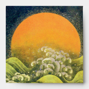 Enveloppes AMATÉRASU, GODDESS SOLEIL, noir rouge