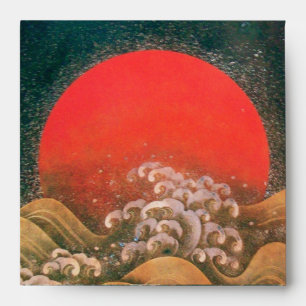 Enveloppes AMATÉRASU, GODDESS SOLEIL, vert jaune noir