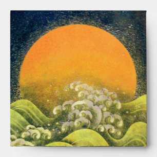 Enveloppes AMATÉRASU, GODDESS SOLEIL, vert jaune noir