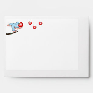 Enveloppes Amour des oiseaux