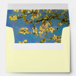 Enveloppes Arbre aux amandes en fleurs par Vincent van Gogh