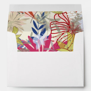 Enveloppes arrière - plan floral 6