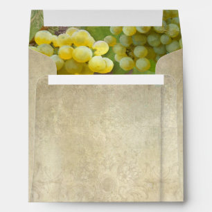 Enveloppes assorties Rustique Chardonnay Raisins d