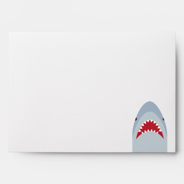 Enveloppes Attaque de requins (Devant)