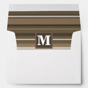 Enveloppes Bandes Brown