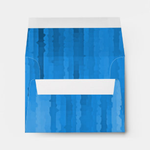 Enveloppes Barre Mitzvah Blue Techno Streaks