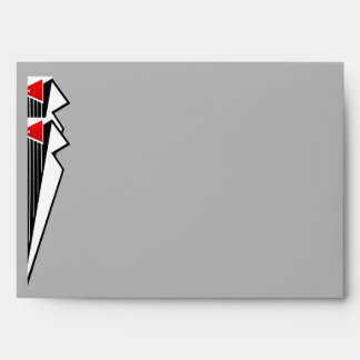 Enveloppes Bauhaus Tuxedo (Personnalisé 5x7)