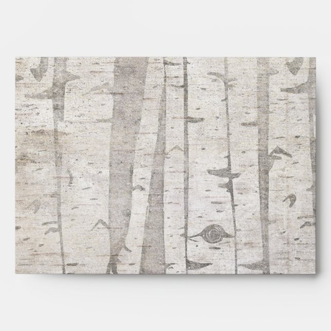 Enveloppes Birch Trees (Devant)