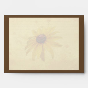Enveloppes Black Eyed Susan Fleur sauvage & Citation